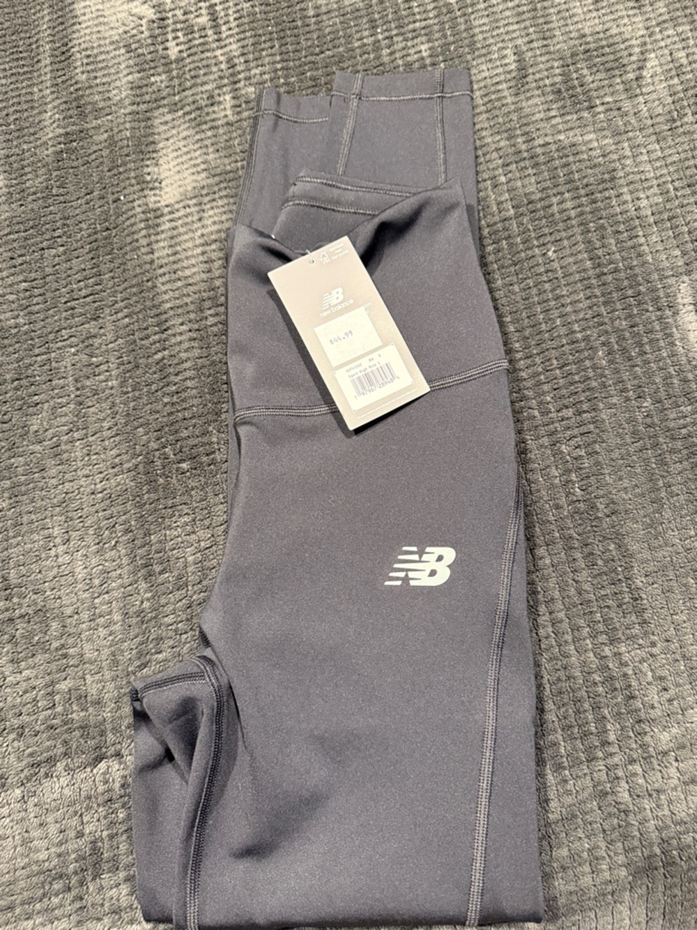New Balance Black High-Rise Workout Leggings
